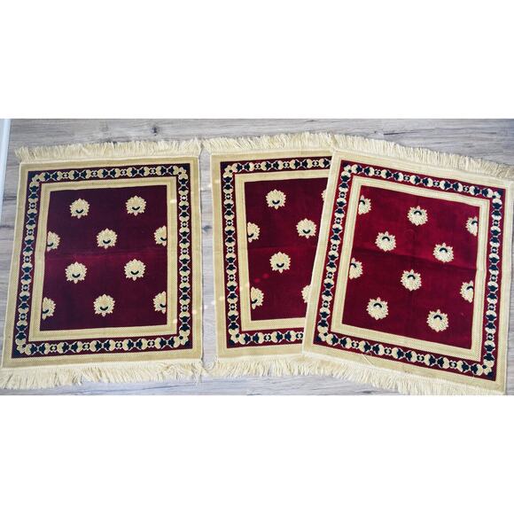 Mat Prayer Rugs Kadifeteks Istanbul Quality Design Wall Hanging Islamic Tapestry - Picture 1 of 8